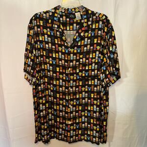 Disney 100 XXL Button Shirt Multiverse Marvel Star Wars Pixar Princesses